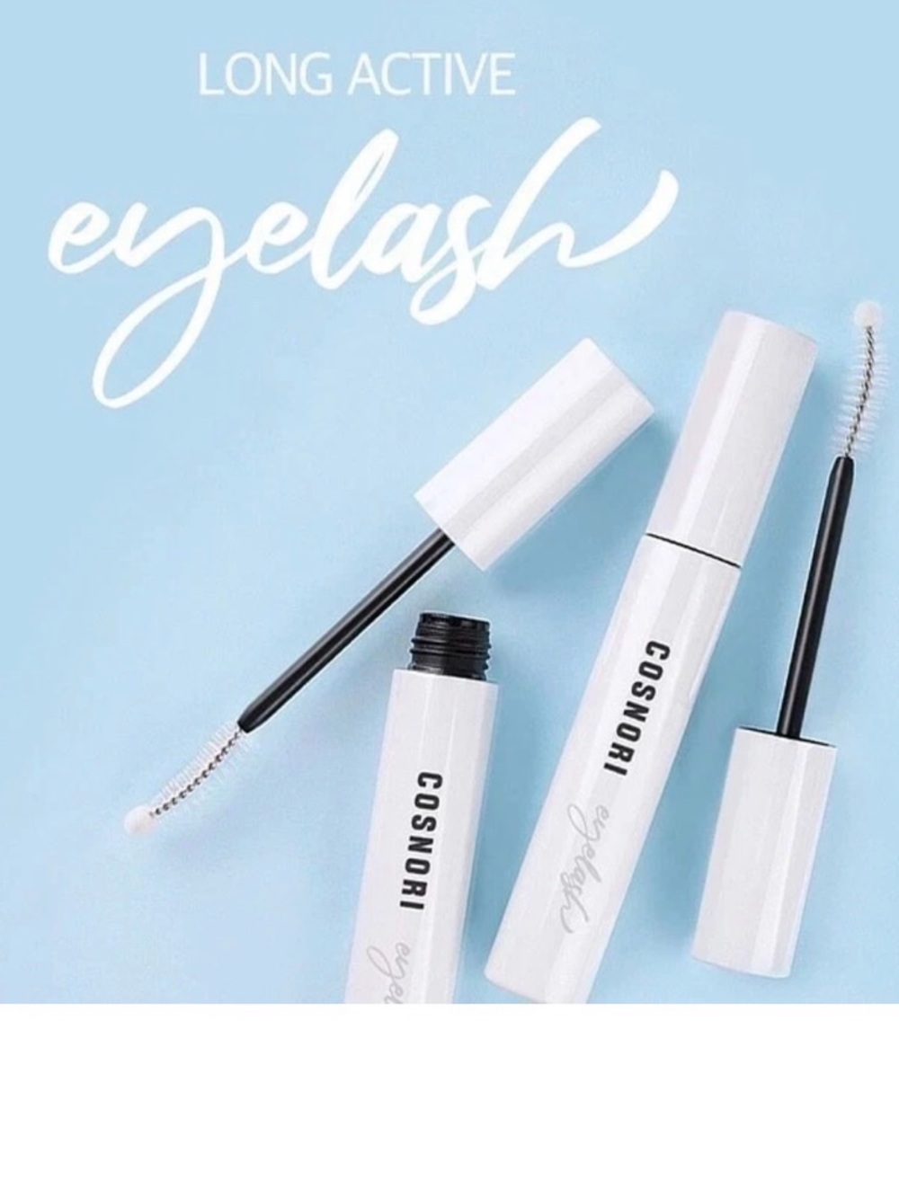 Cosnori long active eyelash serum 2 pack new